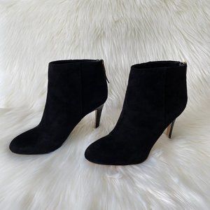 Sam Edelman "Kourtney" Black Suede Bootie 7.5 NWT